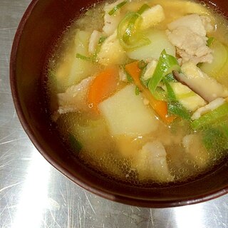 具沢山で元気に＊うちの豚汁